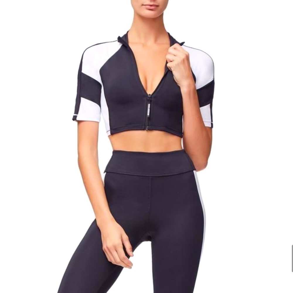 Good American The Dual Life Crop Top